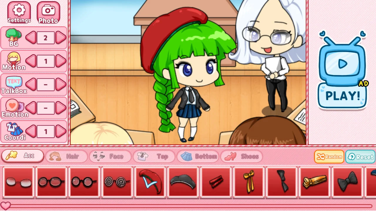 School Pretty Girl2 : dress up screenshot