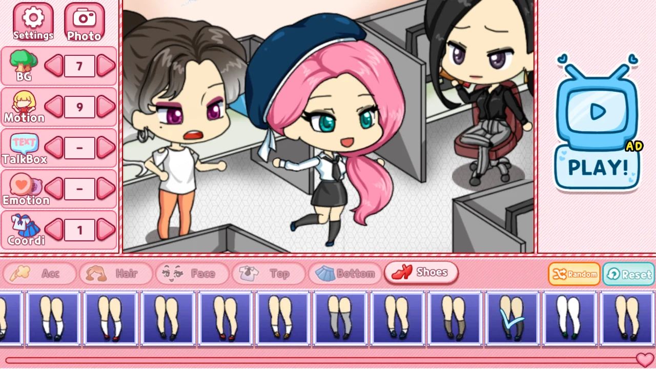School Pretty Girl2 : dress up screenshot