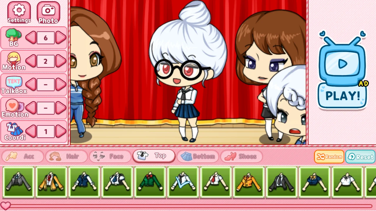 School Pretty Girl2 : dress up screenshot